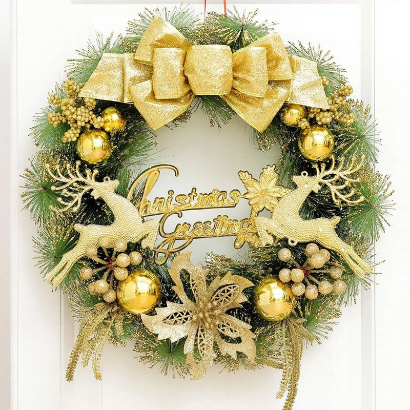 Weihnachtskranz mit Beleuchtungsoption