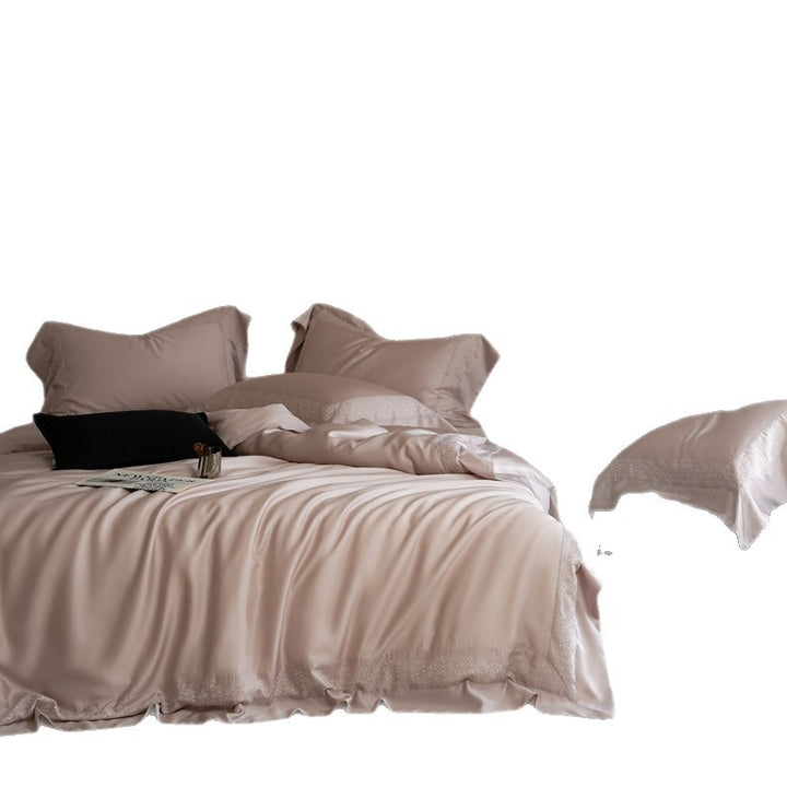 Tencel-Bettwäsche-Set, 4-teilig, kühlend