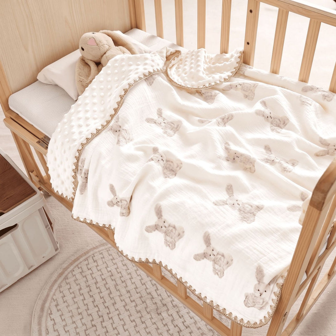 Baumwolldecke für Babys, 95x95 cm, Baumwolle