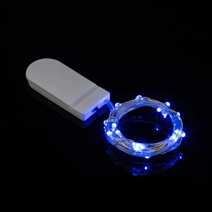 LED-Kupferdraht-Lichterkette mit Batteriebox