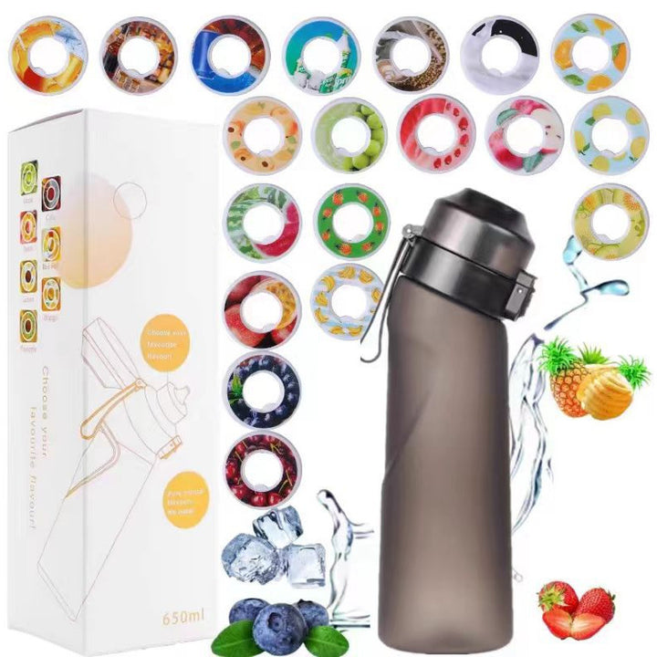Tritan-Sportflasche mit Geschmacksringen, 650 ml