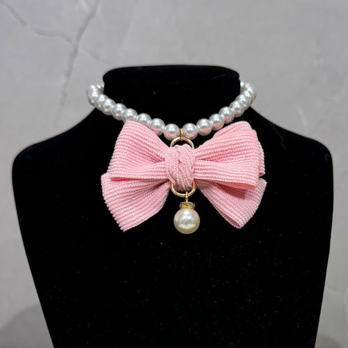 Kunststoff-Halsband mit Schleife für Haustiere