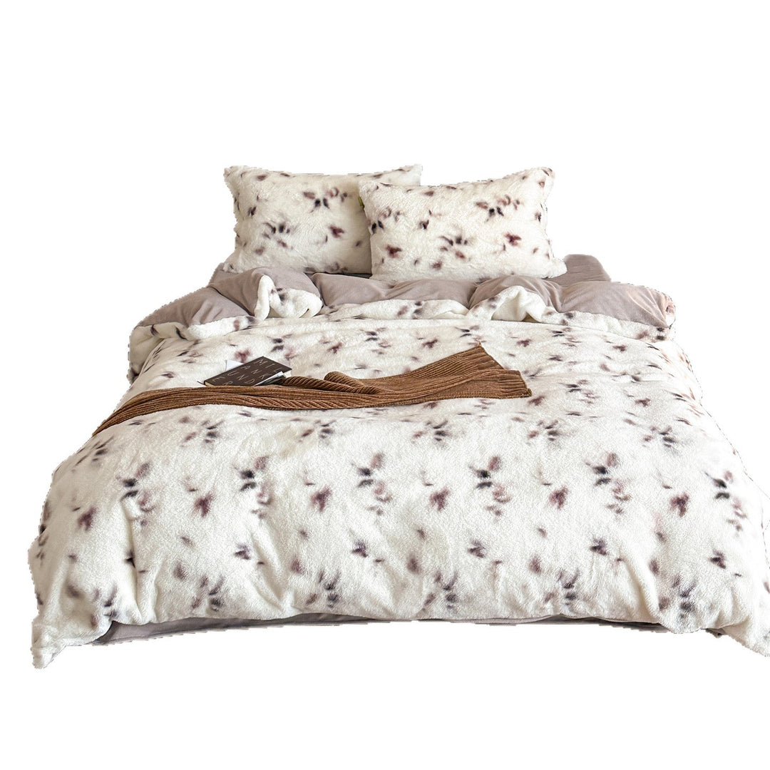 Milchfaser-Bettwäsche-Set, 4-teilig, extra warm