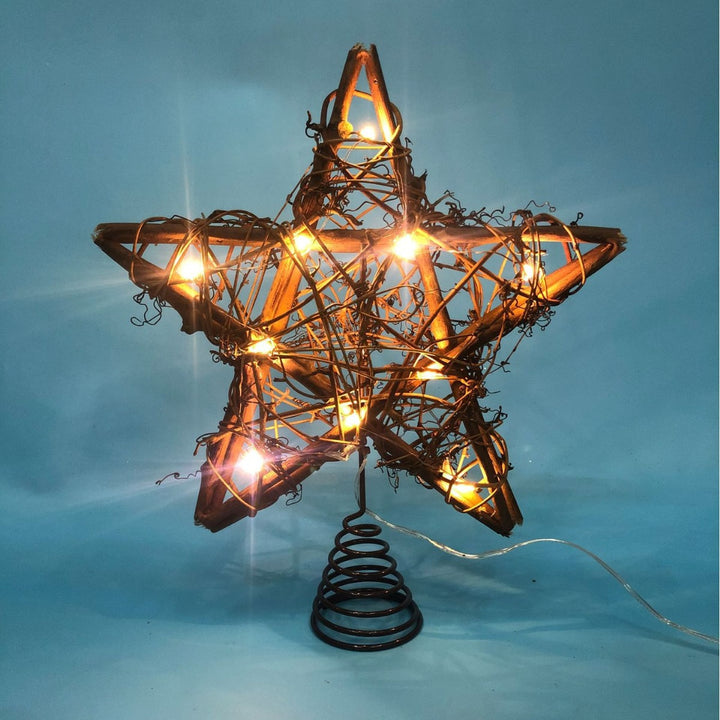 LED-Weihnachtsbaumspitze, beleuchtet, verschiedene Designs