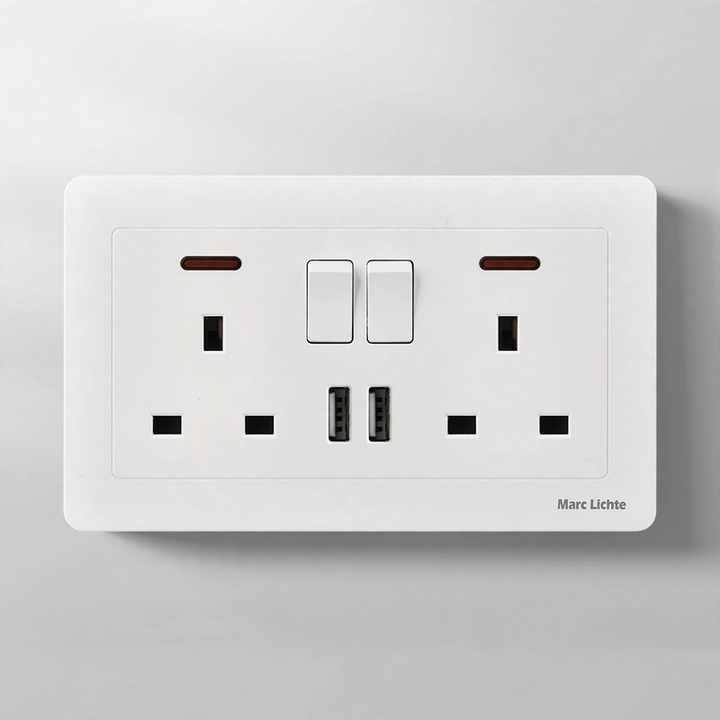 Steckdose 16A europäischer Standard mit USB