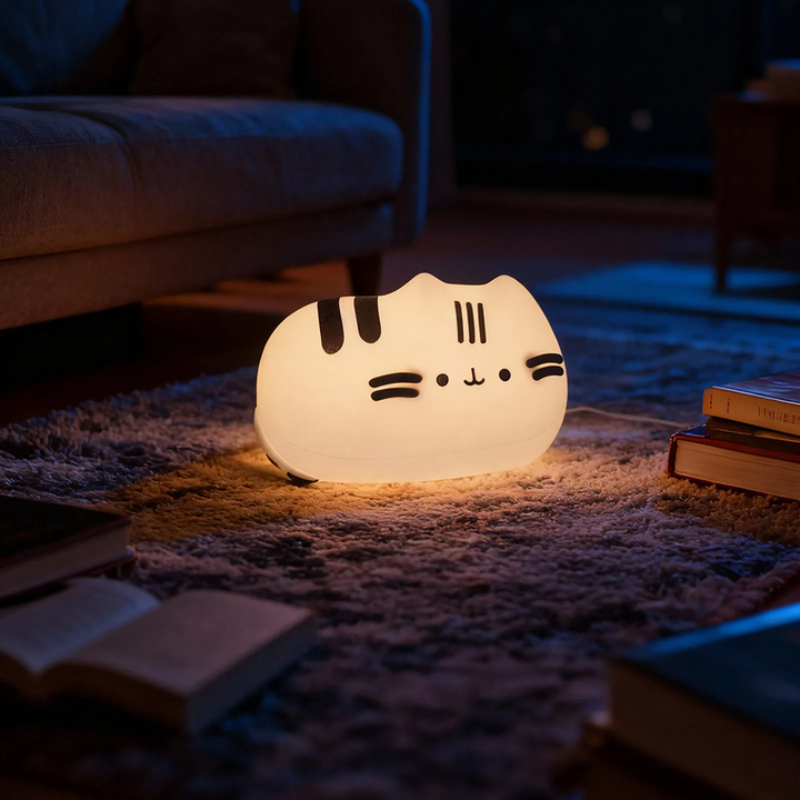 Silikon-Taplicht, Katzen-Design, aufladbar