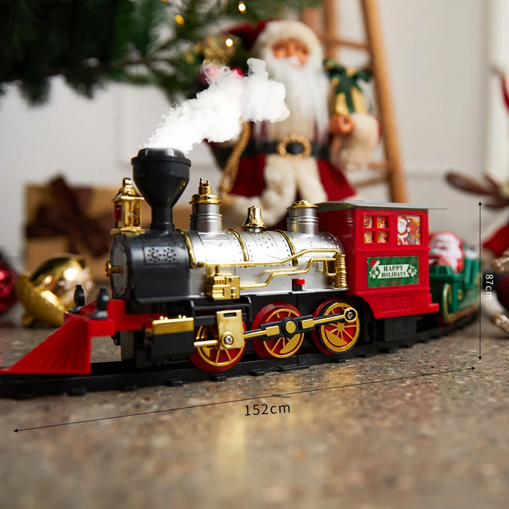 Beleuchteter und rotierender Weihnachtsbaum-Stern