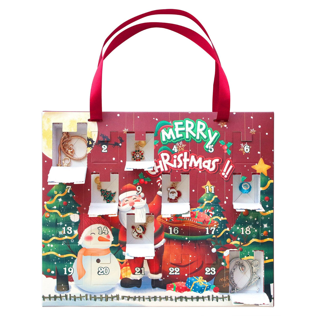 DIY Adventskalender mit Armbändern für Kinder