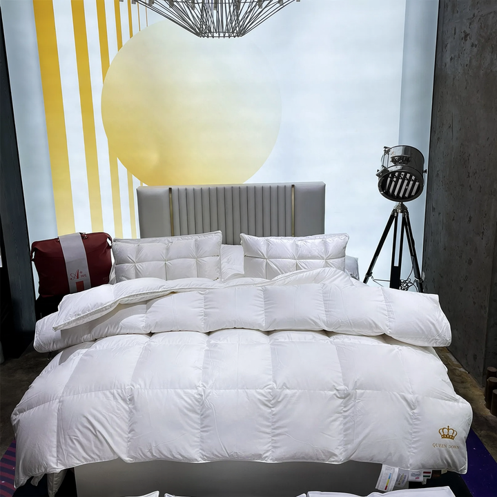 Gänsedaunenbett, Ganzjahresbett, 5–6 kg