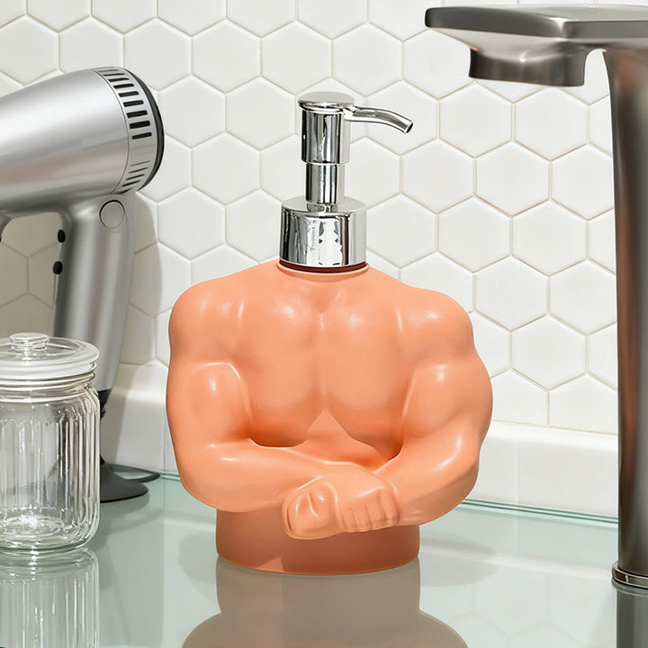 Seifenspender Muskelmann-Form, 200 ml