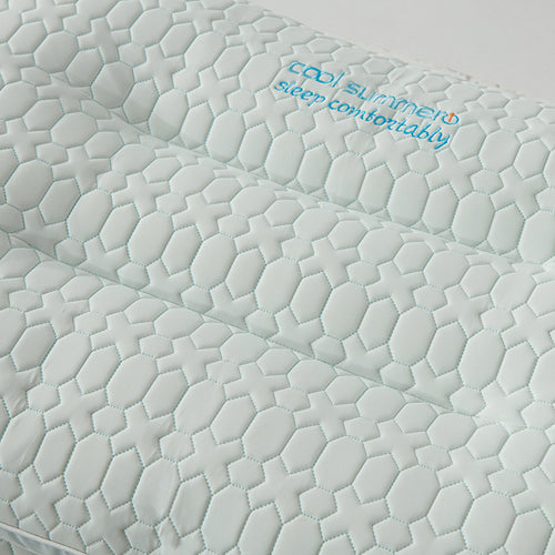 Sommerliches Kühlkissen aus Latex, Polyester-Bezug