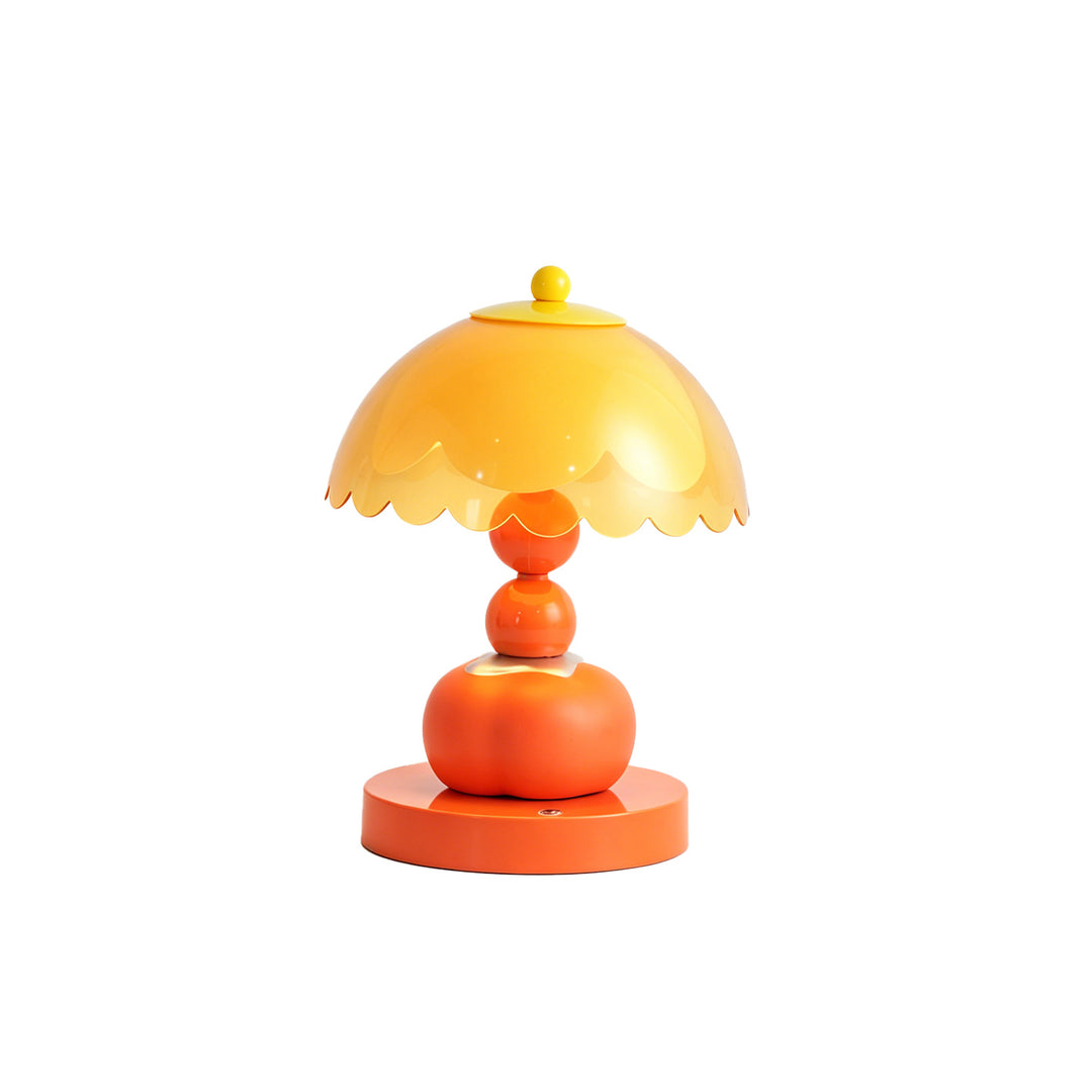 Kaki-Tischlampe, kreatives Design, Dekoelement