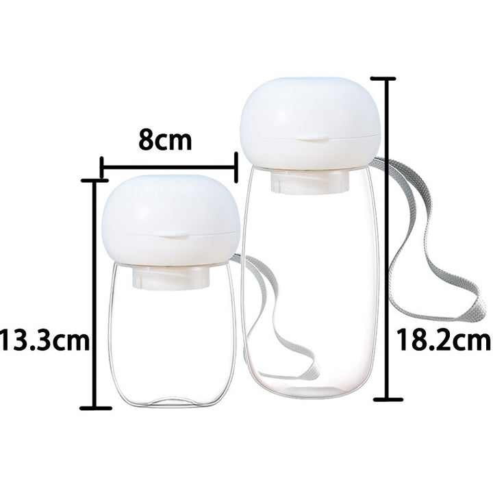 Tragbare Mini-Wassertasse für Haustiere, 300–550 ml