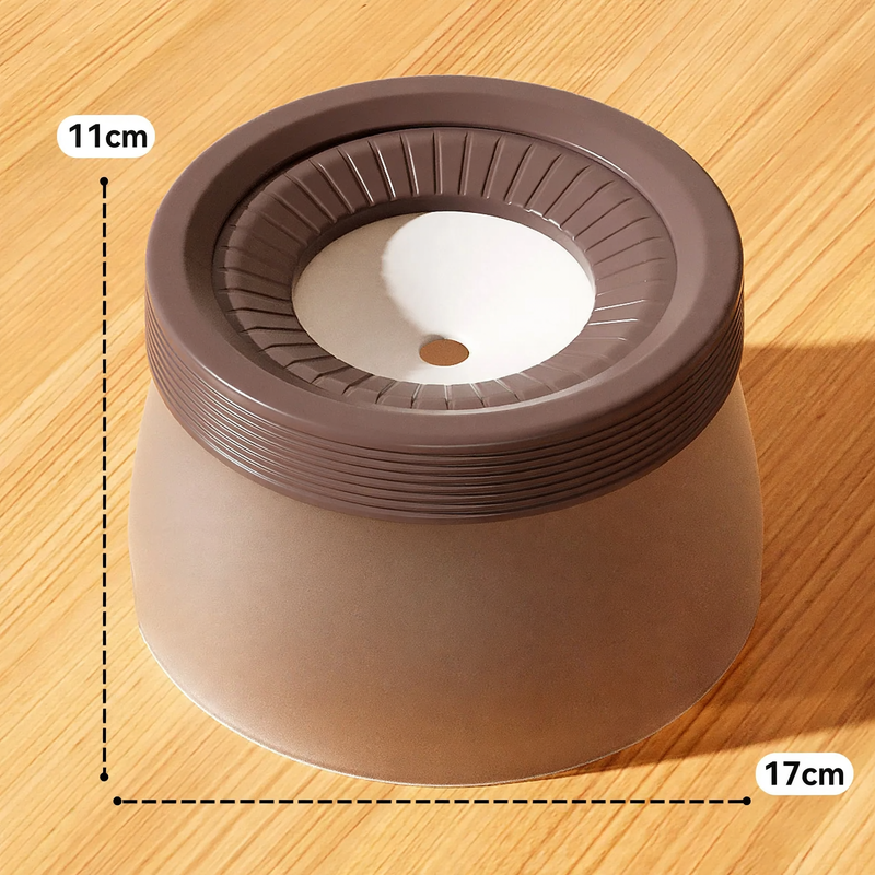 Schwebende Wasserschale für große Hunde, 600–1200 ml