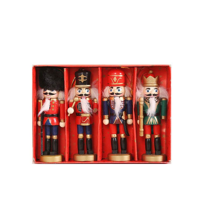 Nussknacker-Soldat aus Holz, 12 cm