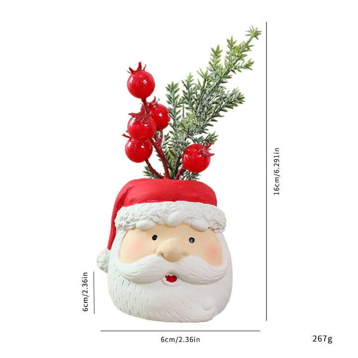 Dekorative Weihnachtsfiguren für festliche Szenen