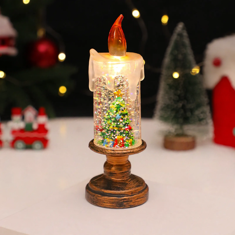 Leuchtende Weihnachtsbaum-Dekoration
