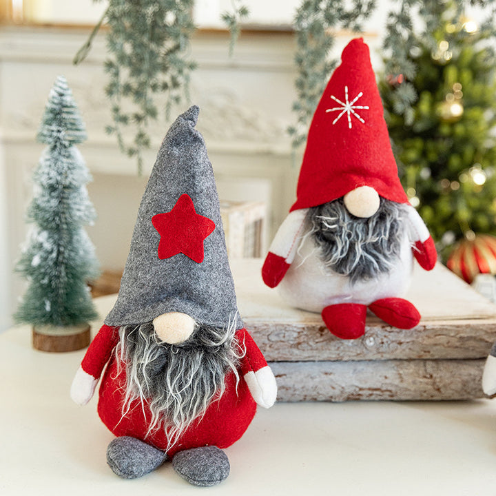 Dekorative Zwergen-Puppe für die Weihnachtszeit