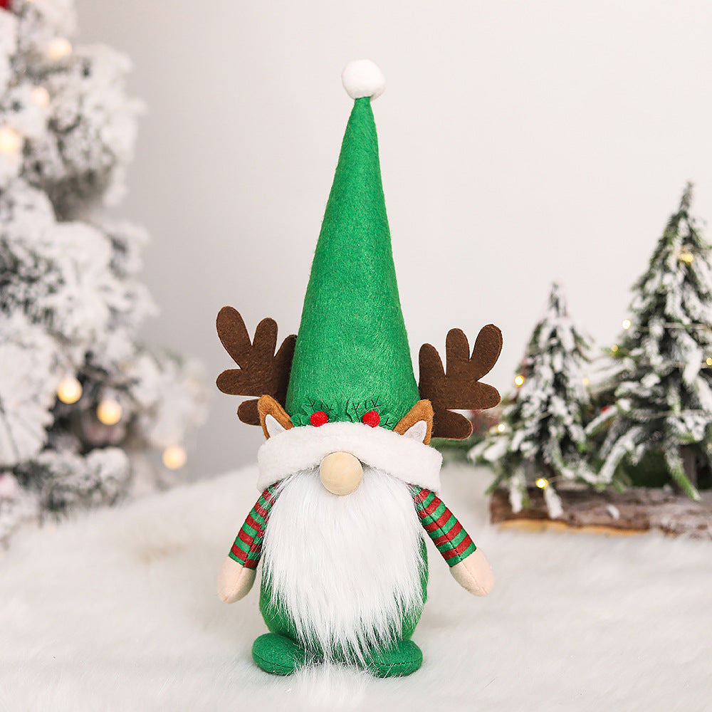Skandinavische Wichtelfigur für Weihnachtsdekoration