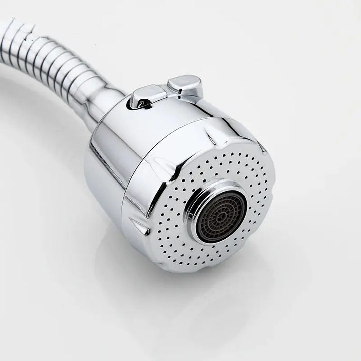 Edelstahl-Küchenarmatur mit Brausefunktion