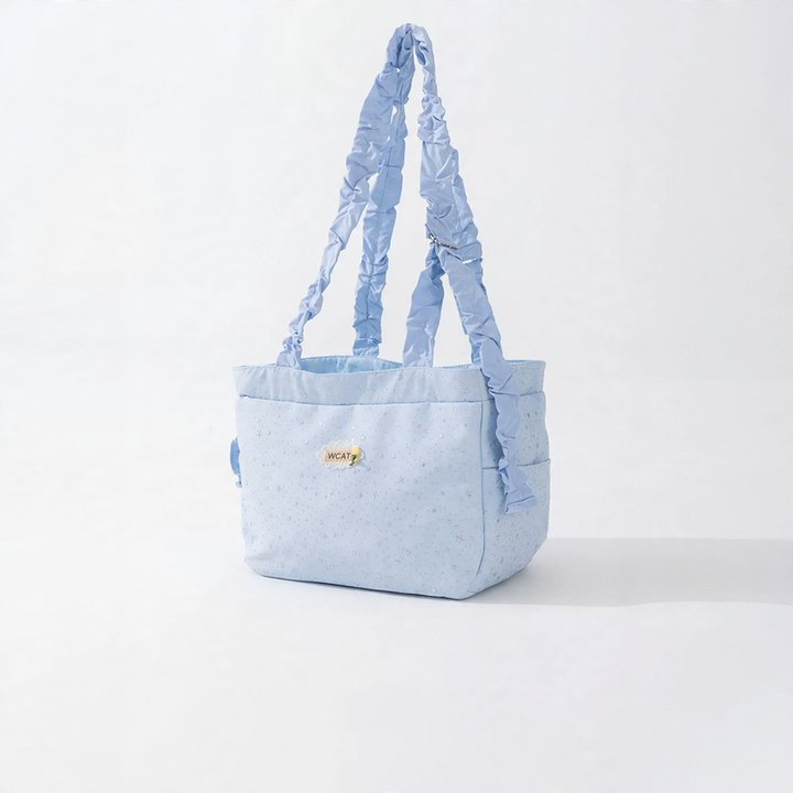 Tragbare Haustiertasche mit Schultergurt