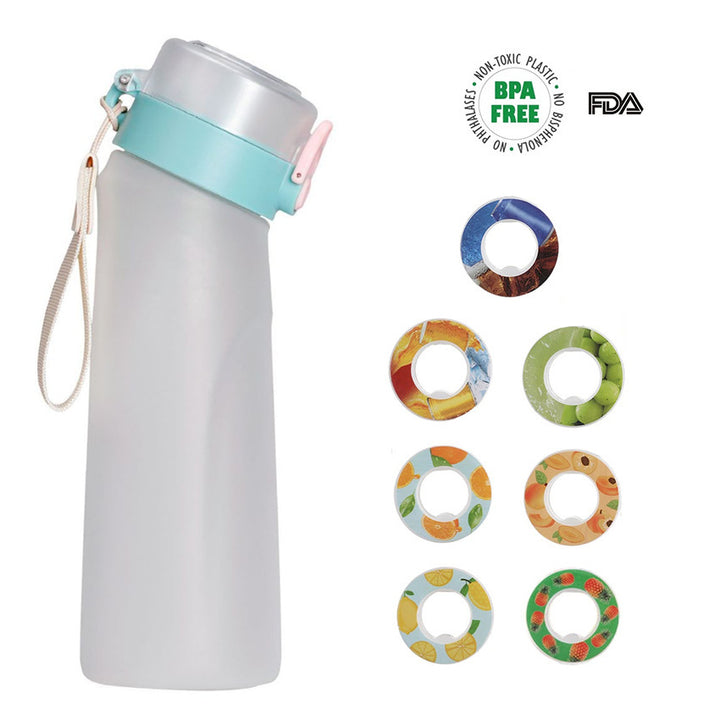 Tritan-Sportflasche mit Geschmacksringen, 750 ml