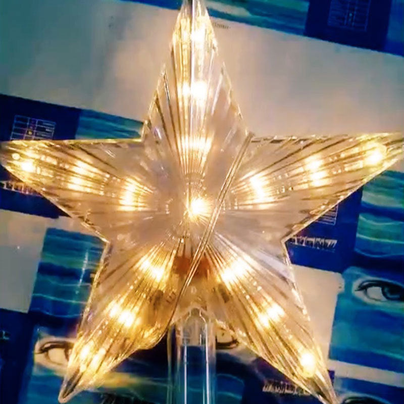 LED-Stern für die Weihnachtsbaumspitze, für den Außenbereich