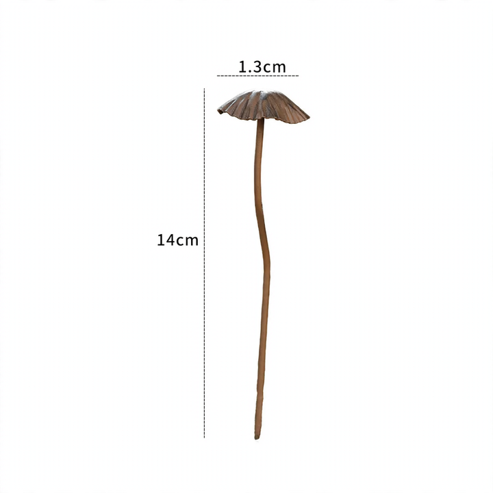 Pilz-Blumenstecker aus Metall für Garten und Haus