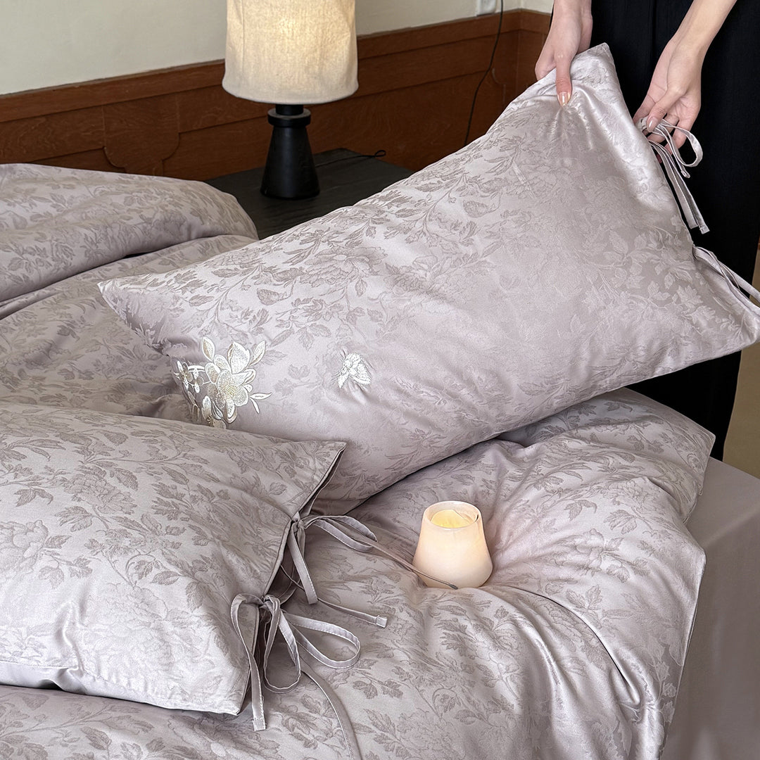 Bettwäsche-Set, Baumwolle, geometrisches Muster