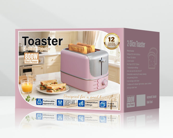 Multifunktions-Toaster mit Grill- und Kochfunktion