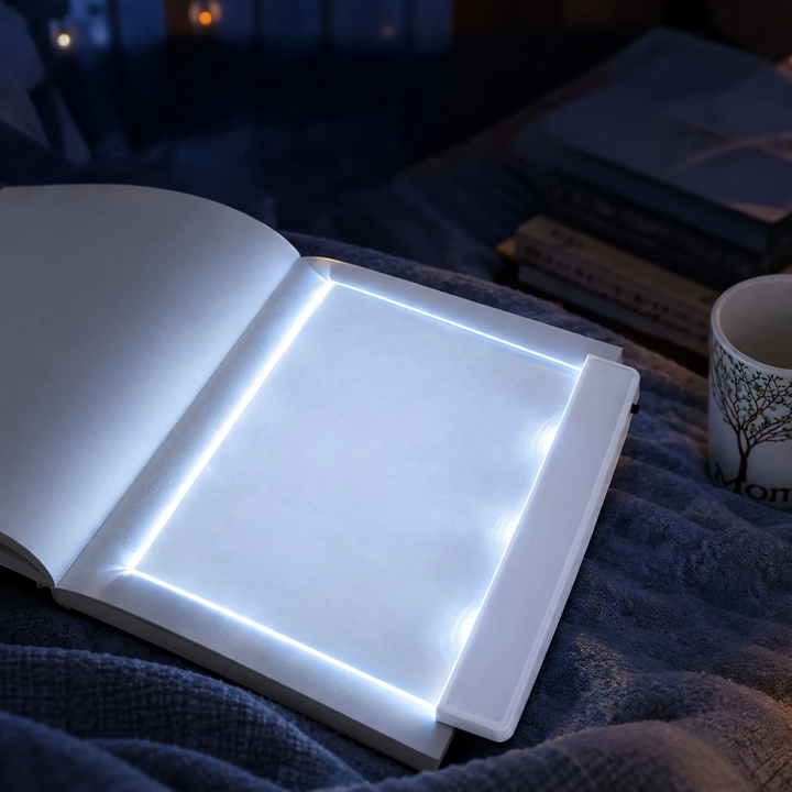 LED-Flachbild-Leselicht für die Nacht
