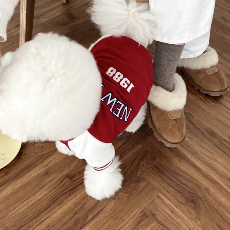 Kapuzen-Sweatshirt mit Cartoon-Design für Hunde und Katzen