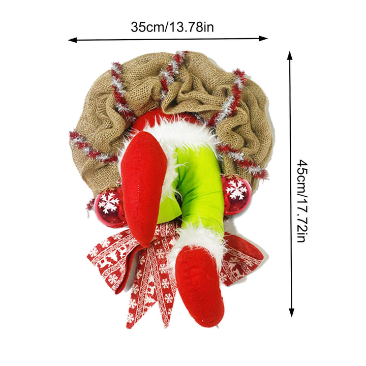 Weihnachtskranz mit Elfenbeinen