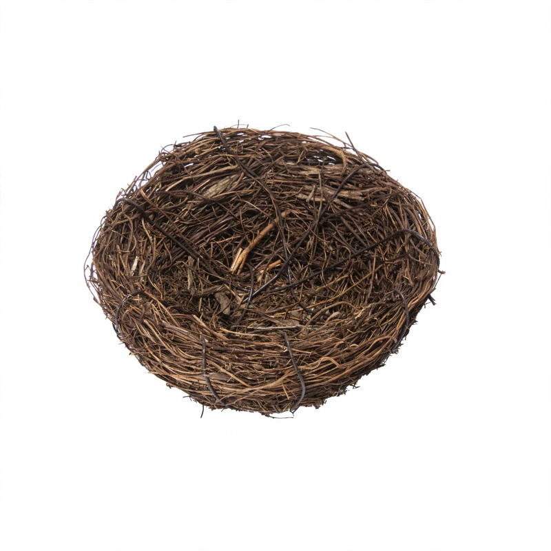 Geflochtenes Vogelnest aus Rattan