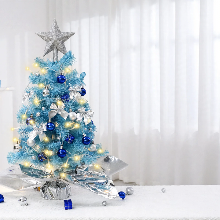 Mini-Weihnachtsbaum, blau, 45 cm oder 60 cm