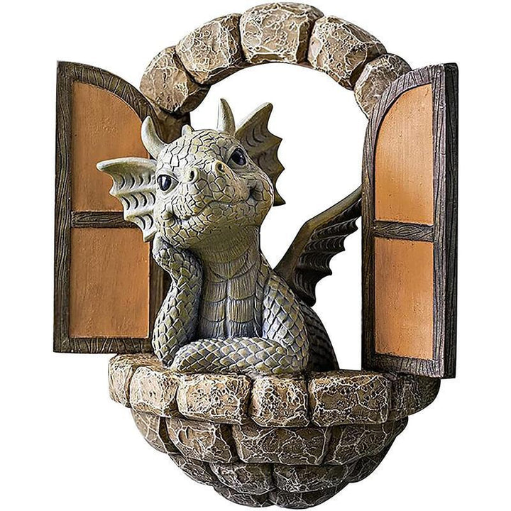 Süße Drachenstatue Ornament | Karnz