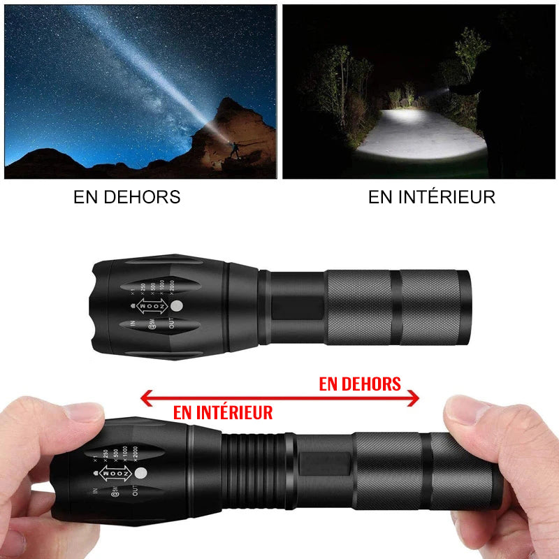 Military Ultra-Power Taschenlampe | Karnz