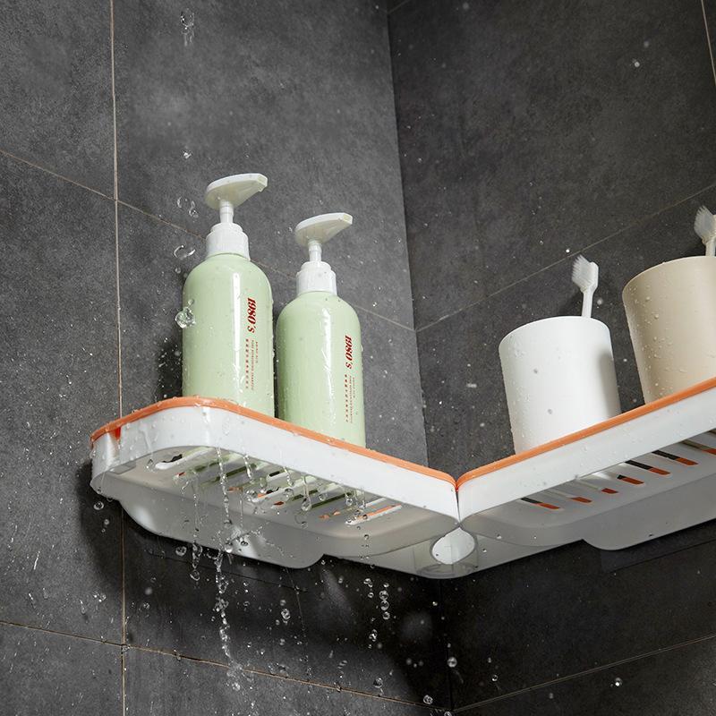 Eckregal ohne Bohren für das Badezimmer | Karnz