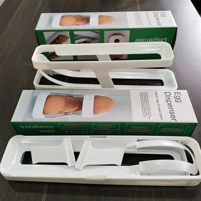 Automatische Scroll-Ei-Regalhalter-Aufbewahrungsbox | Karnz
