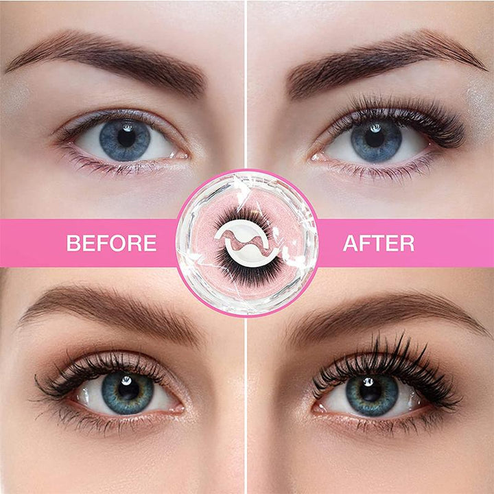 Wiederverwendbare, selbstklebende Wimpern