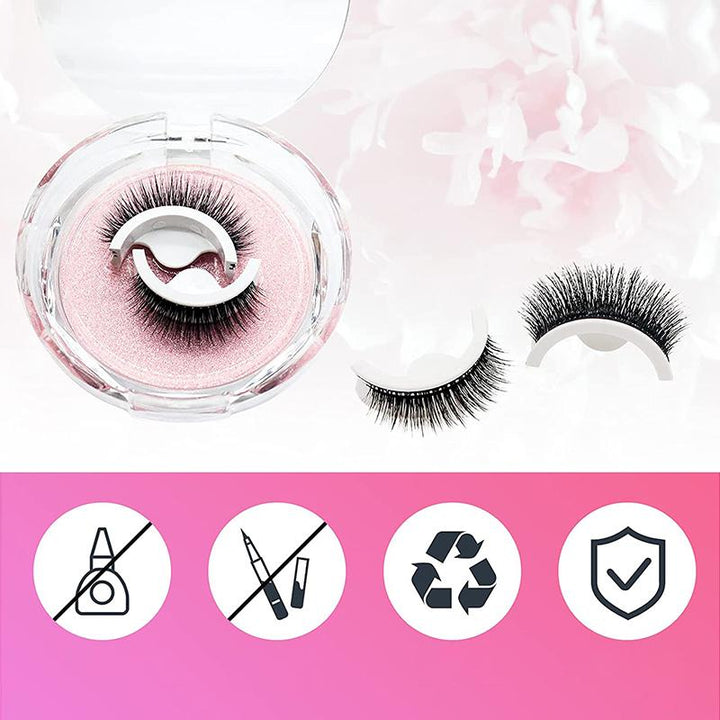 Wiederverwendbare, selbstklebende Wimpern