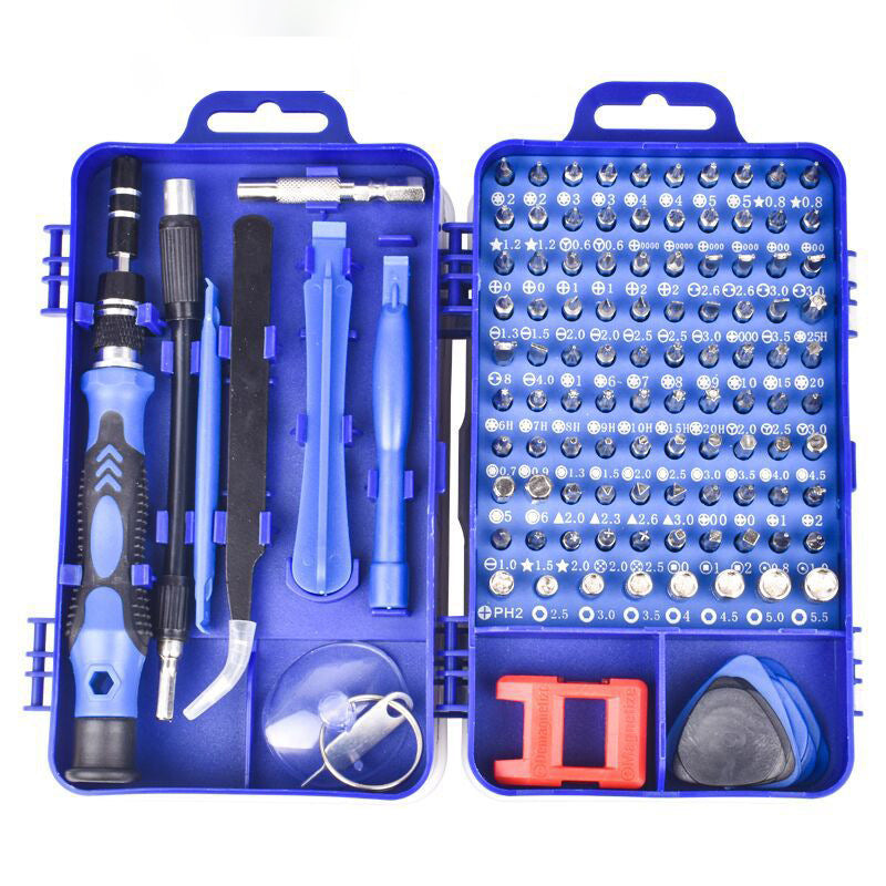 Multifunktionales Schraubendreher-Set extra hart 115 in 1 | Karnz