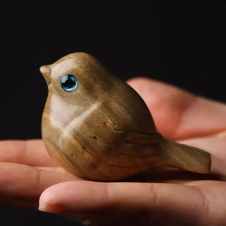 Handgefertigte Holz geschnitzte Vogel Karnz