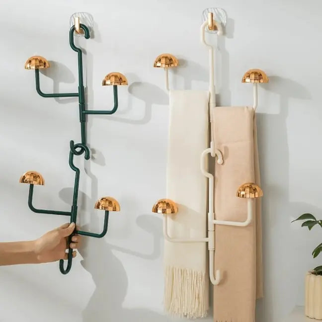 360° Redating Hängende Aufbewahrung – Eleganter Organizer für Kleidung, Hüte & Accessoires