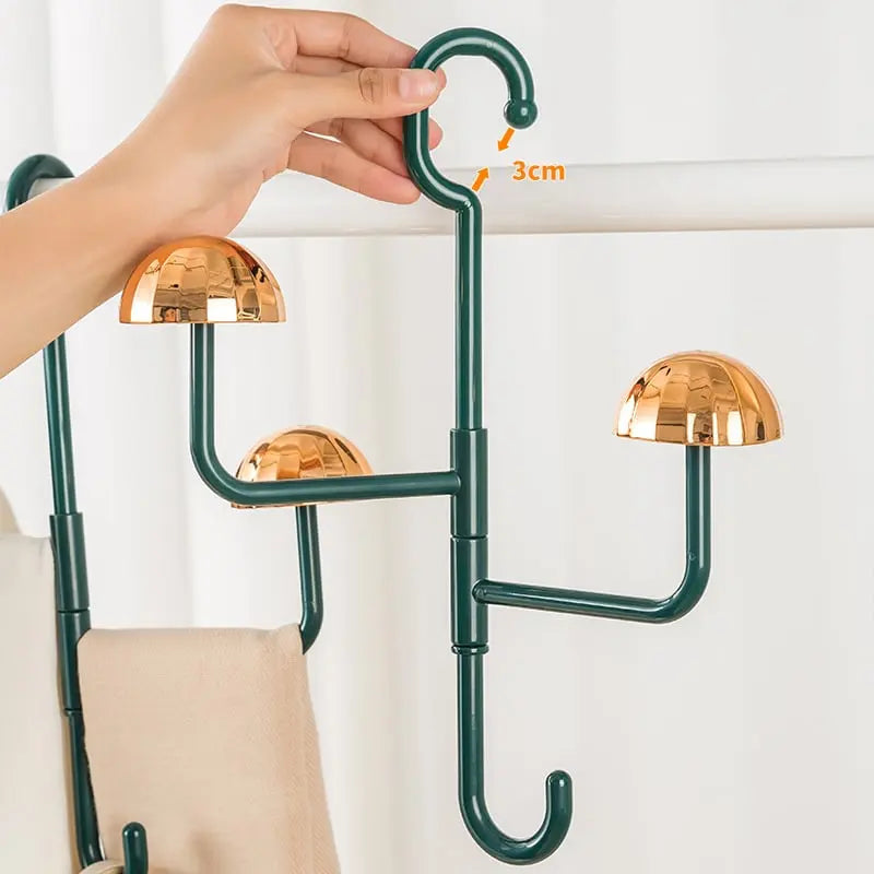 360° Redating Hängende Aufbewahrung – Eleganter Organizer für Kleidung, Hüte & Accessoires