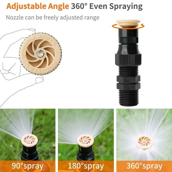 360° Verstellbarer Garten sprinkler – Verstellbare Bewässerung