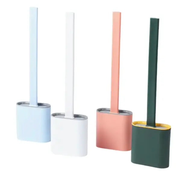 Hygienische Silikon Toilettenbürste – Tiefenreinigung ohne Kratzer