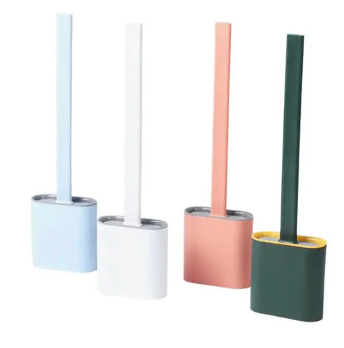 Hygienische Silikon Toilettenbürste – Tiefenreinigung ohne Kratzer