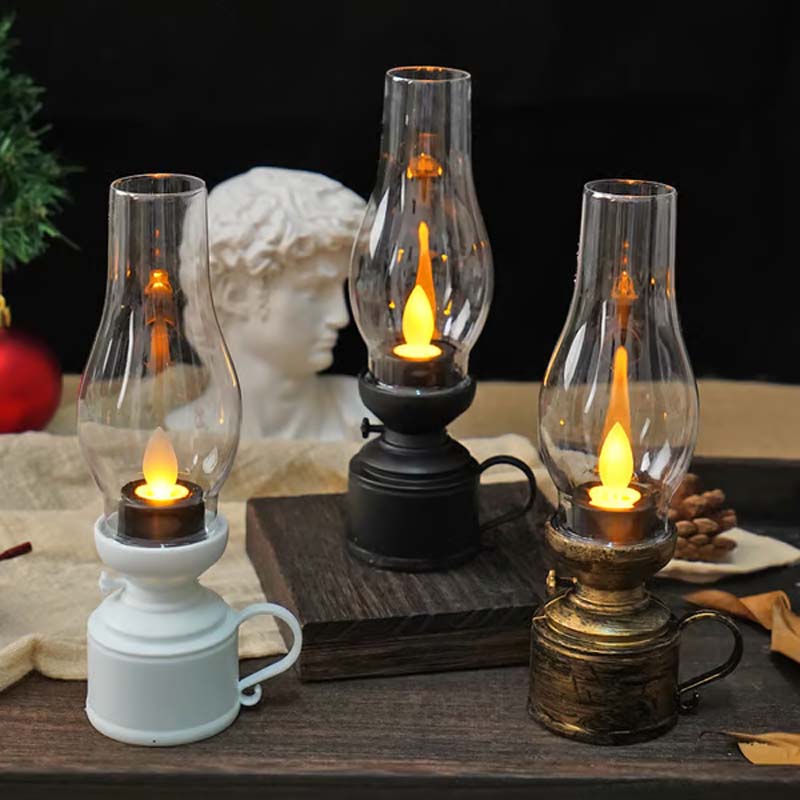Elektrische LED Vintage Öllampe | Karnz