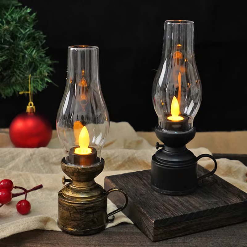 Elektrische LED Vintage Öllampe | Karnz